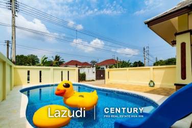 4 Bed pool villa close to town