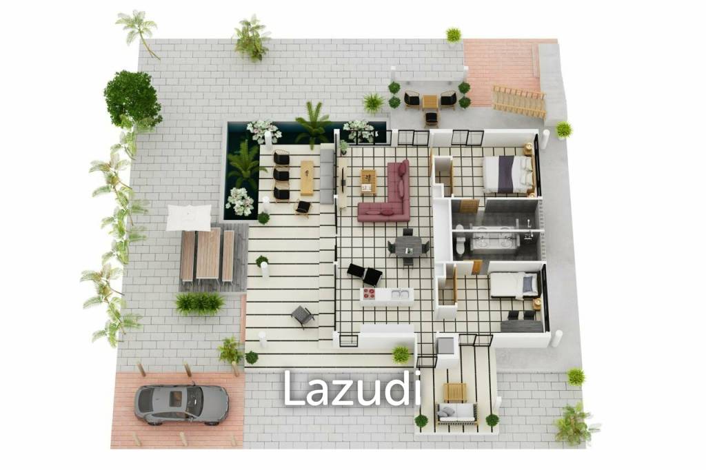 ชีวาใส รีสอร์ท 2 ชั้น หัวหิน