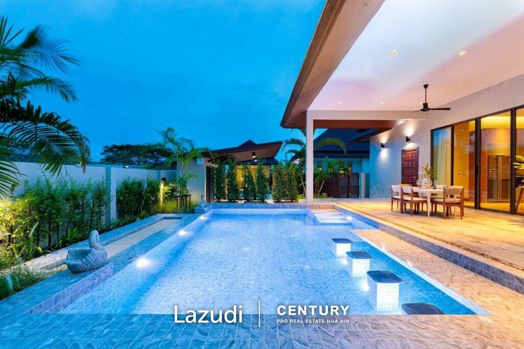 PANORAMA : Great Value + Design 3 bed pool Villa : PLOT 14 B2 Design.