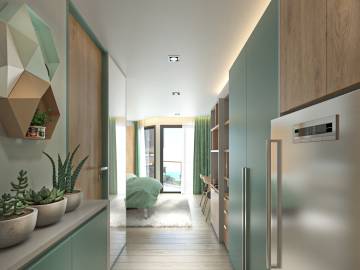 Studio 27SQM Serene Condominium