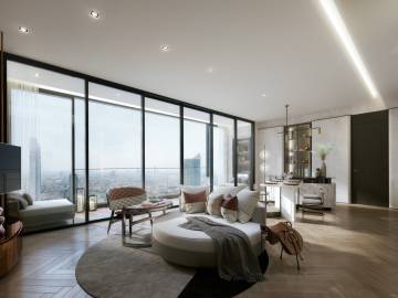 2 Bed 68.60 SQM Chapter Charoennakhorn-Riverside