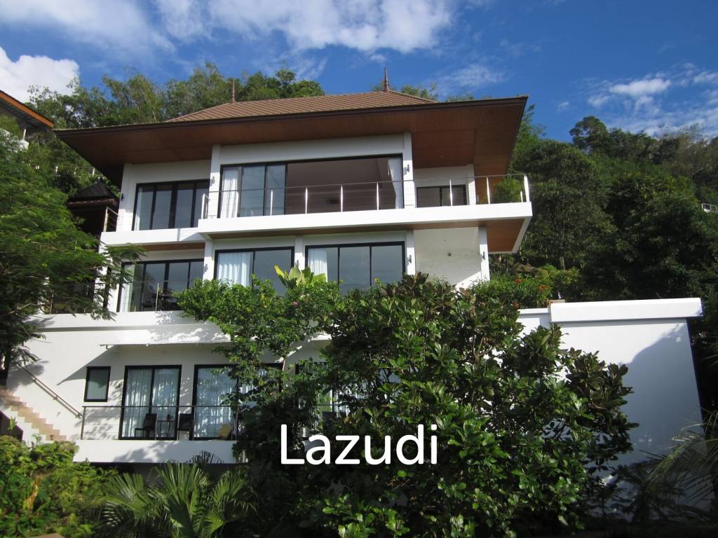 Sea view villa on the hills 5 bed in Bang Tao for sale!