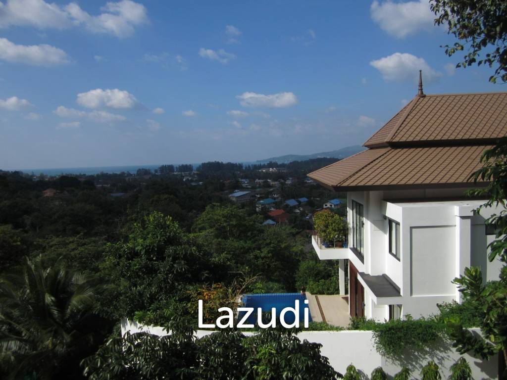 Sea view villa on the hills 5 bed in Bang Tao for sale!