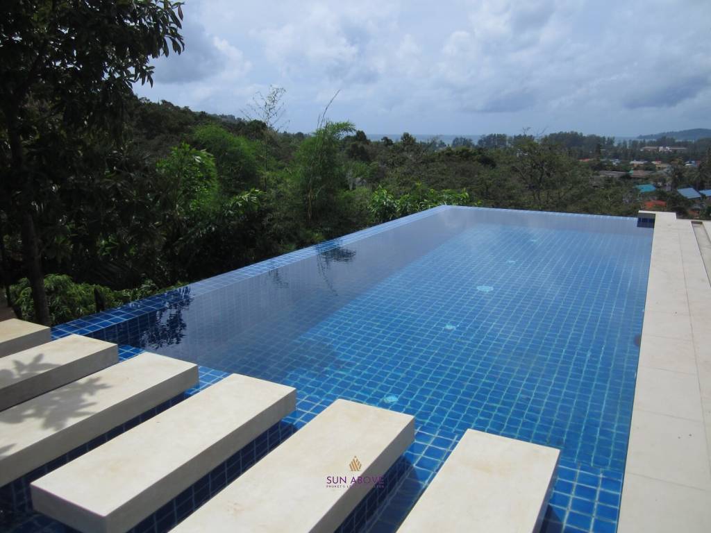 Sea view villa on the hills 5 bed in Bang Tao for sale!