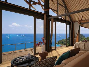 1 bed Naka Bay Sea View Cottages