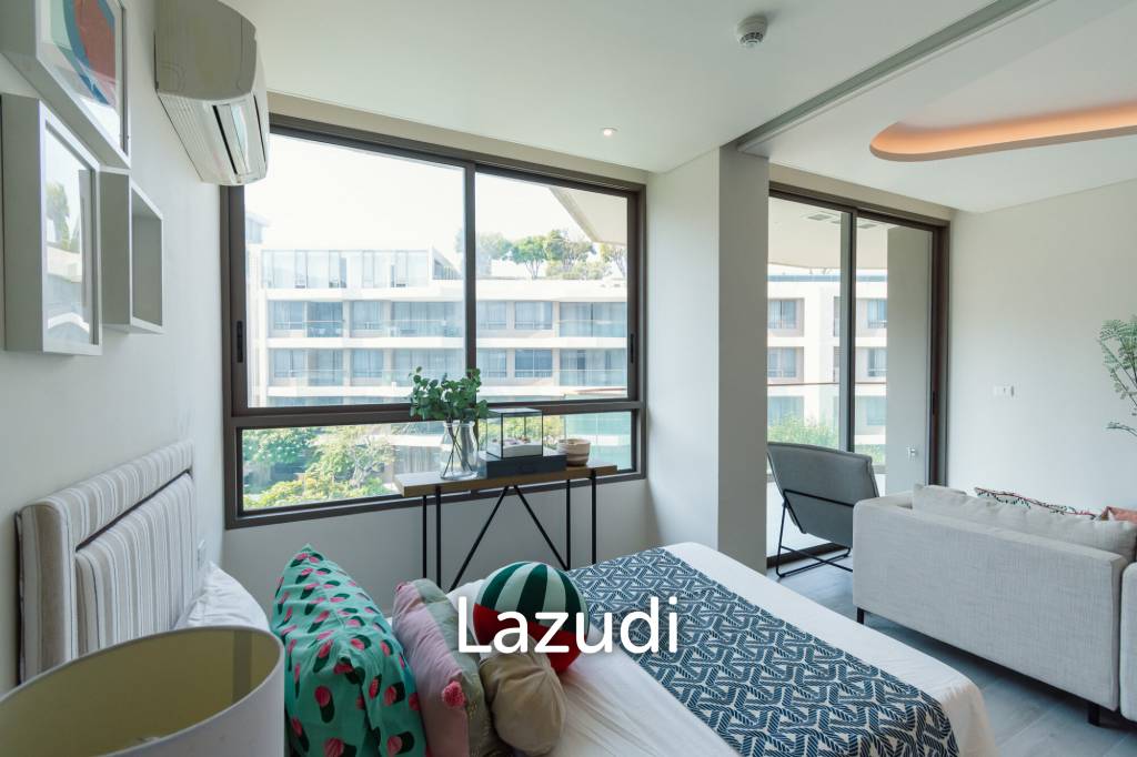 2 ห้องนอน 2 ห้องน้ำ 73.13ตร.ม. เวอรันดา เรสซิเดนท์ หัวหิน