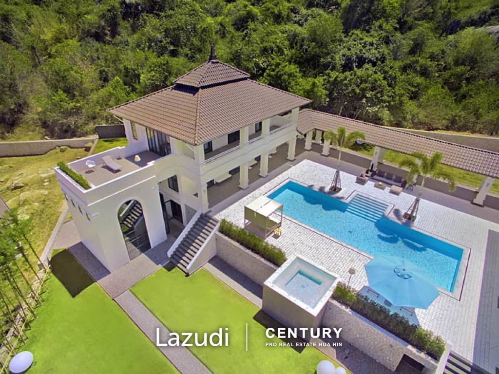 BelVida Estates Hua Hin : Luxury 4 Bed Pool Villa with elevated sea views