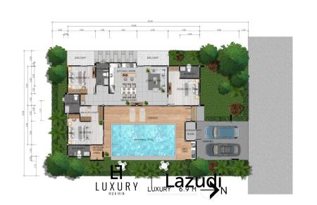 3 Bed 2 Bath 238 SQ.M iBreeze view Hua-Hin