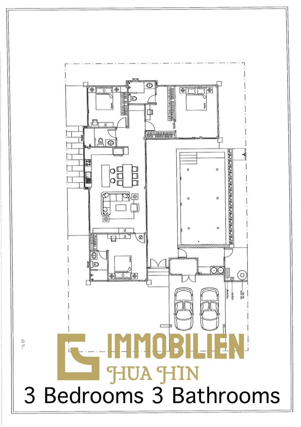 3 Bed 3 Bath 236 SQ.M iBreeze view Hua-Hin