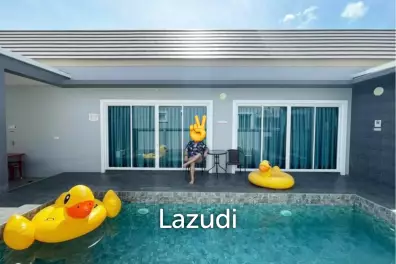 3 ห้องนอน 3 ห้องน้ำ พูลวิลล่า