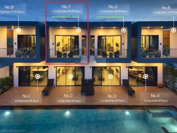 1 bed 65.98sq.m Hillside Hamlet 7 - Luxury Apartments