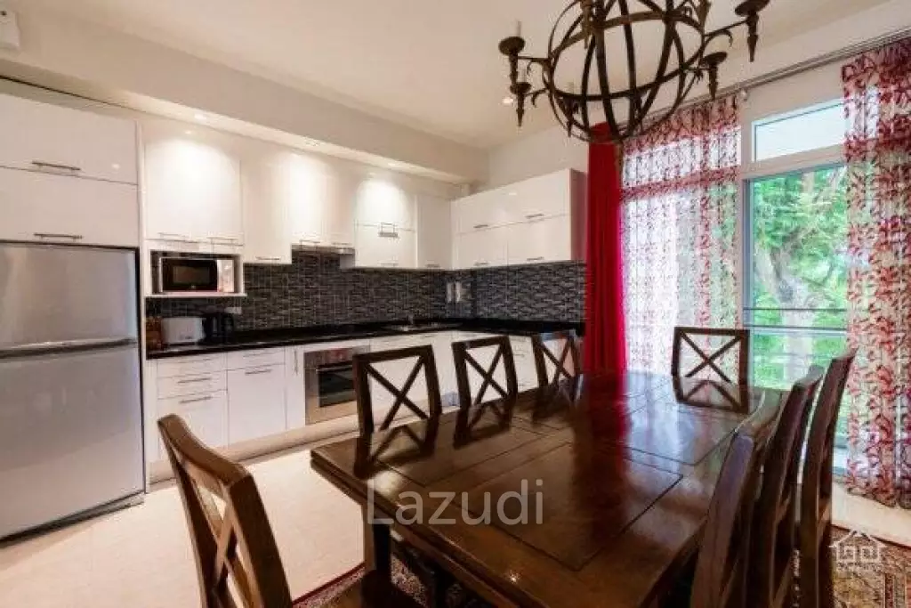 BLUE LAGOON : Immaculately presented 2nd floor 2 bed condo overlooking large swimming pool lagoon.