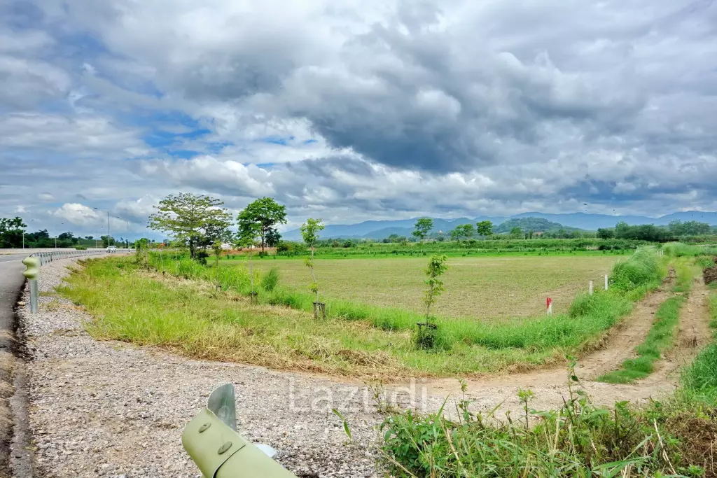 ขายที่ดินขนาดใหญ่ติดบายพาสเส้นก่อน ม. แม่ฟ้าหลวงตัดใหม่ไป เชียงแสน เชียงราย