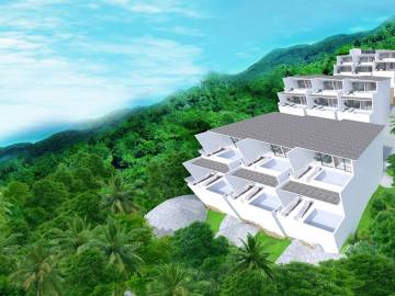 2 bed 105sq.m Seaview pool apartment, Emerald Bayview