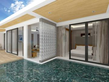 2 bed 105sq.m Seaview pool apartment, Emerald Bayview