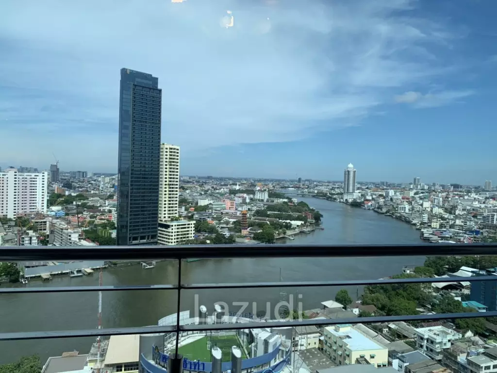 124 Sqm 2 Bed 2 Bath Si Phraya River View Condo For Sale