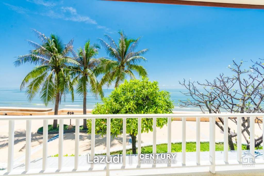 BAAN TALAY SAMRAN : Absolute Beachfront Villa in Cha-am