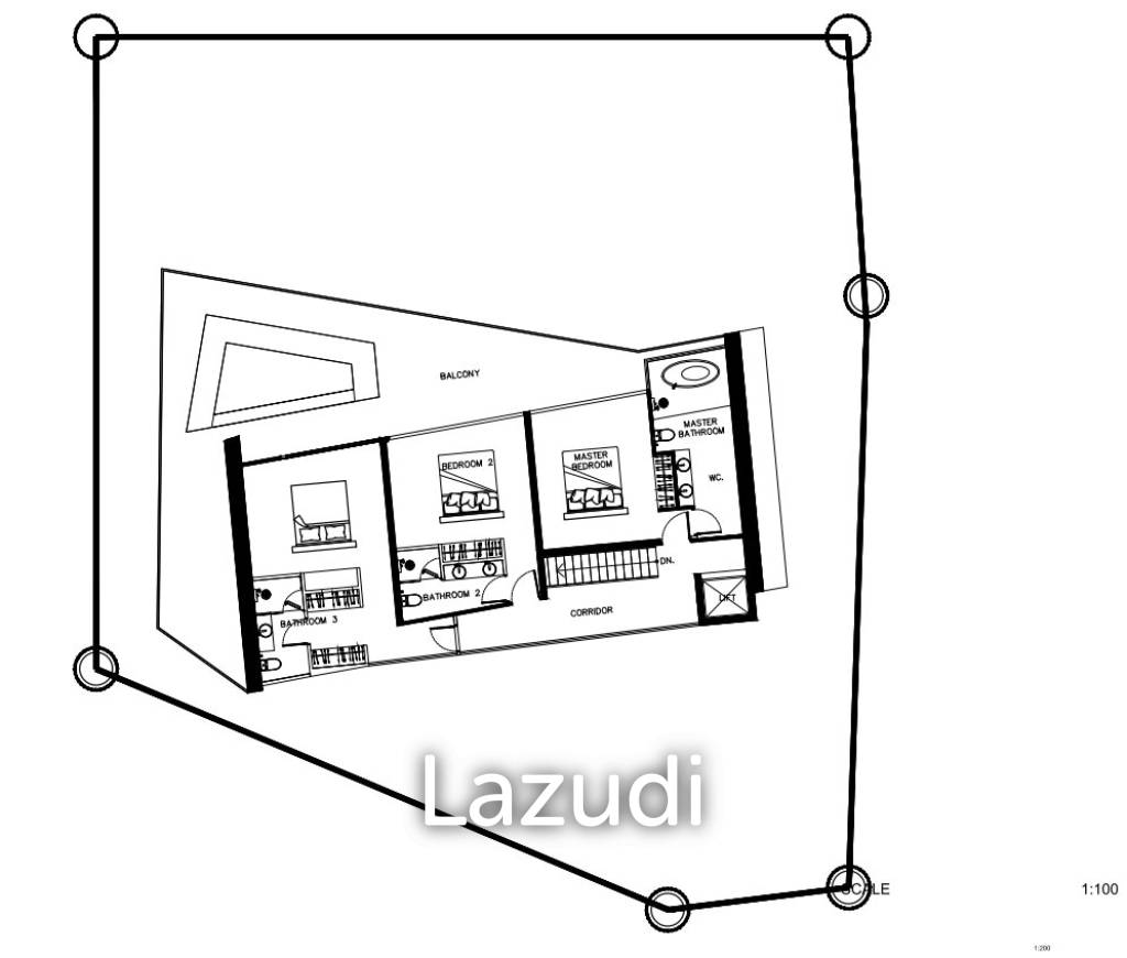 1,200 m² 6 Chambre 6 Salle de bain Villa Pour Vente