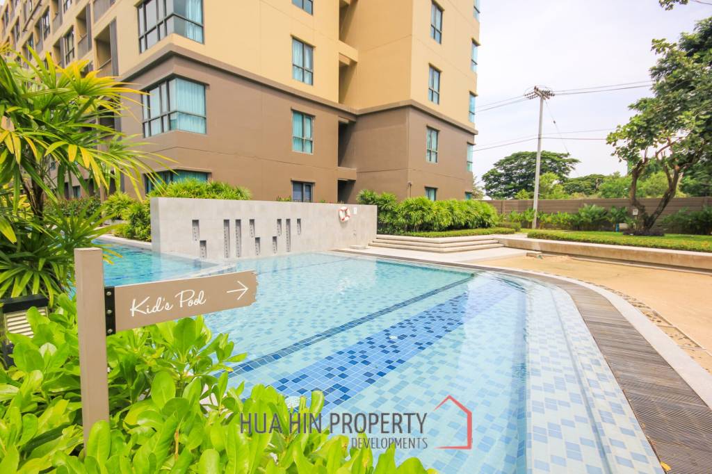 Rain Condo Cha Am : Pool View 1 Bedroom