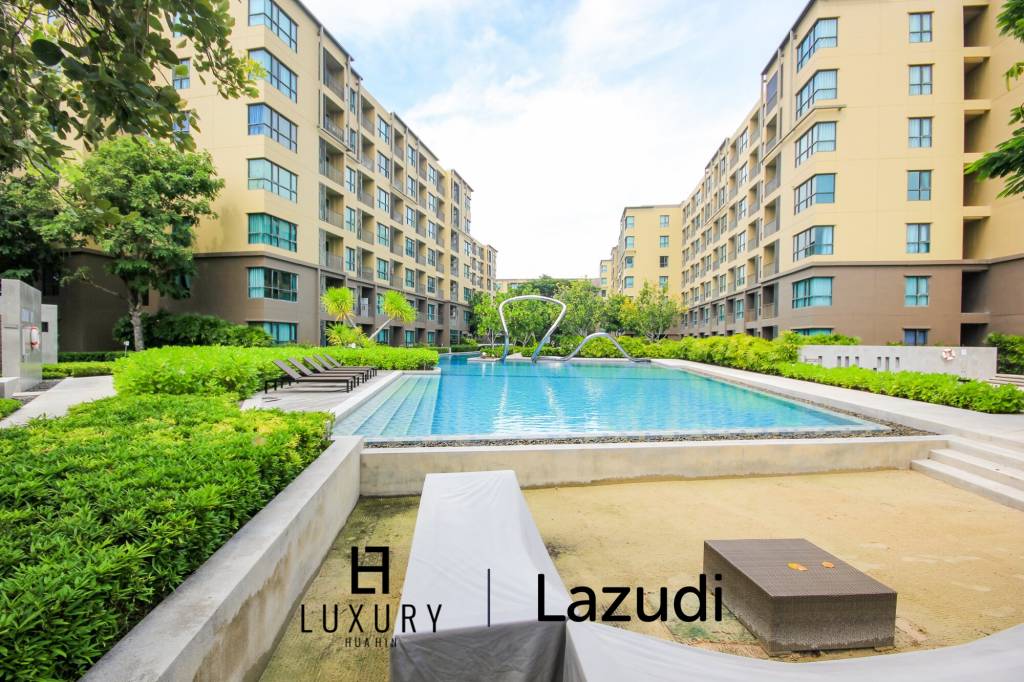 Rain Condo Cha Am : Pool View 1 Bedroom