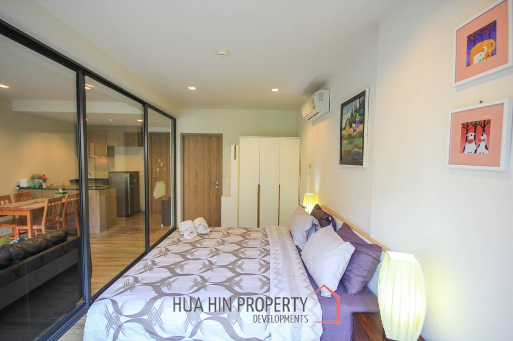 Rain Condo Cha Am : Pool View 1 Bedroom