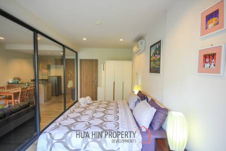 Rain Condo Cha Am : Pool View 1 Bedroom