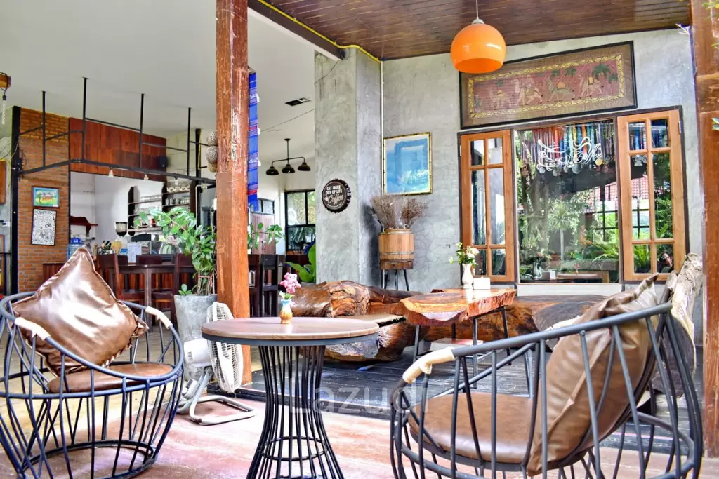CB35 ขาย/เช่าบ้าน ที่ดิน ร้านอาหารและ บ้านพัก บนเนื้อที่ 1 ไร่ รอบเวียง เชียงราย