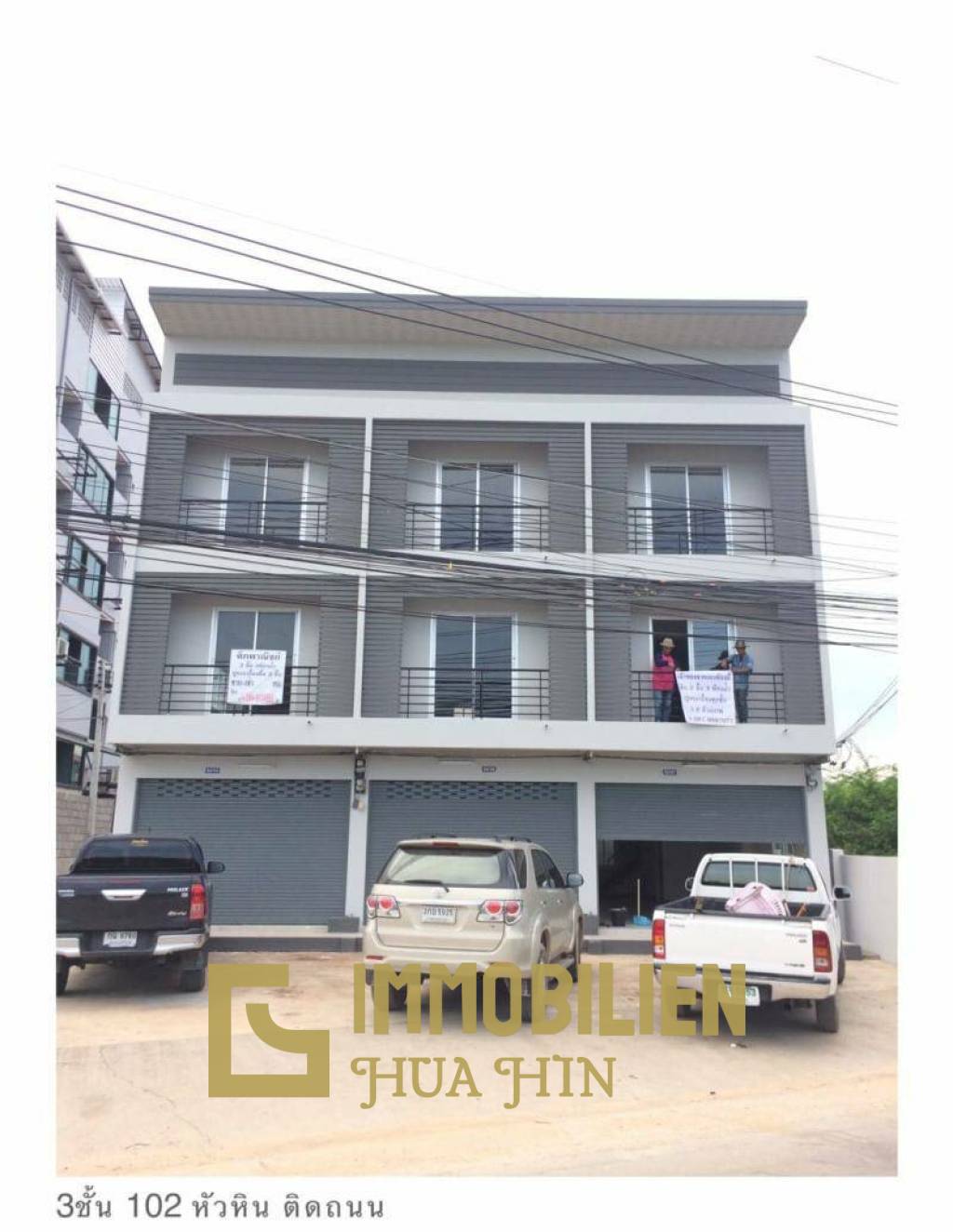 Modern Commercial Building 3 Storey in Hua Hin