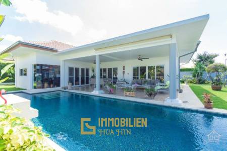 Well Maintained 4 bedroom / 4 Bathroom Pool Villa on large Plot