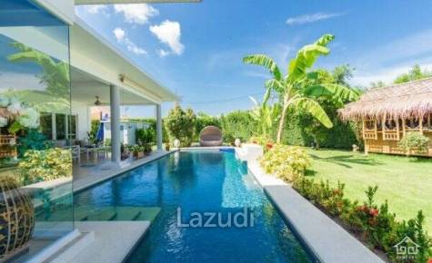 Well Maintained 4 bedroom / 4 Bathroom Pool Villa on large Plot