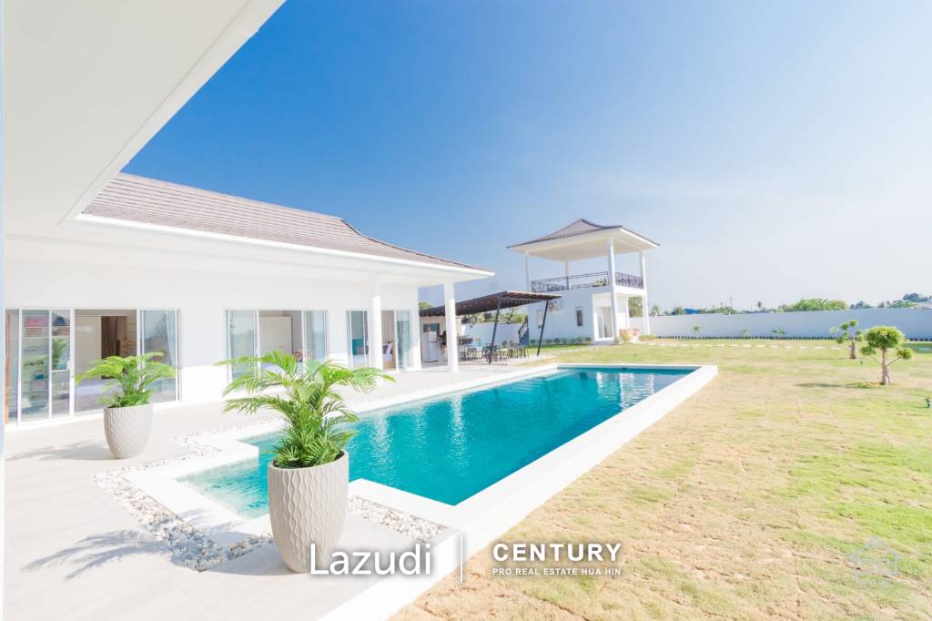 Brand New 5 Bed pool Villa on large land plot