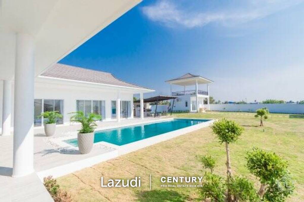 Brand New 5 Bed pool Villa on large land plot
