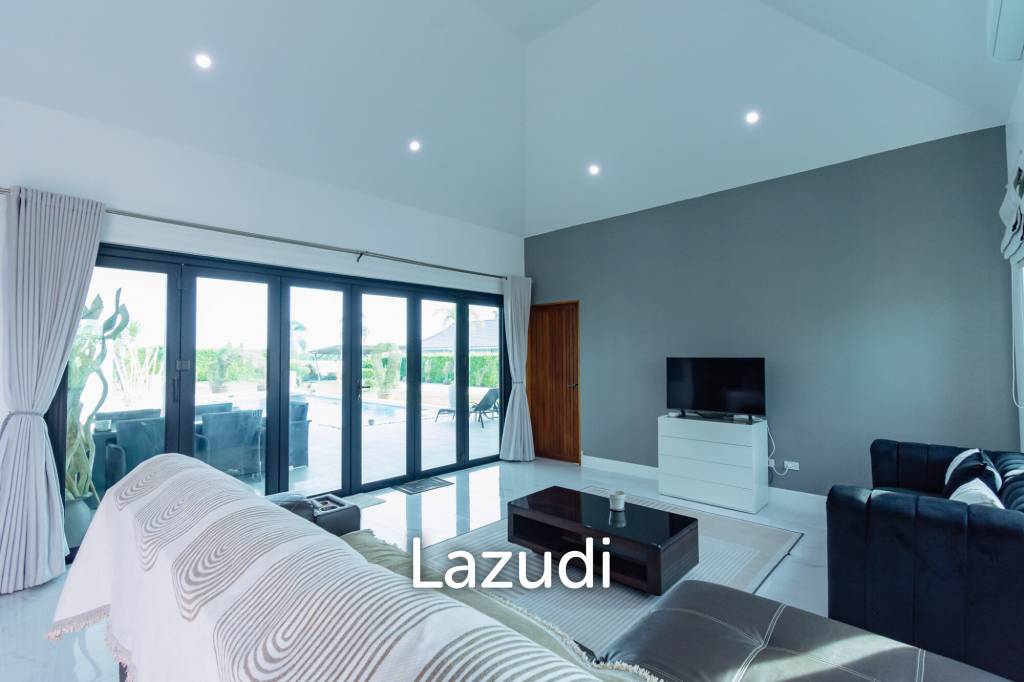 DESTINY : Modern 5 Bed pool Villa on large land plot