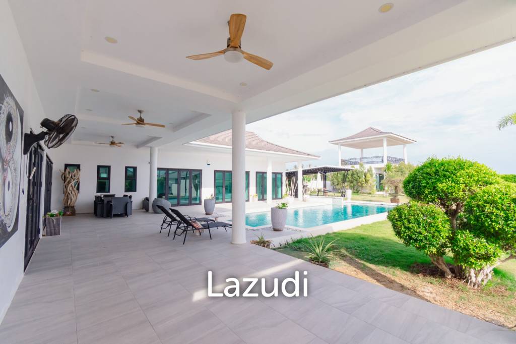 DESTINY : Modern 5 Bed pool Villa on large land plot