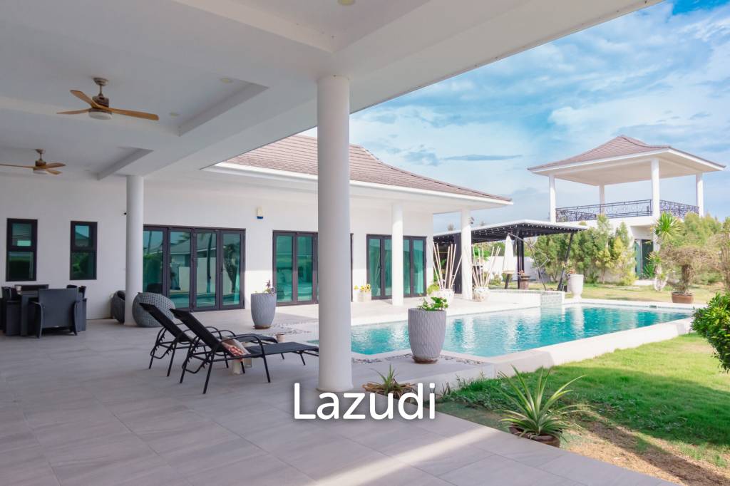 DESTINY : Modern 5 Bed pool Villa on large land plot