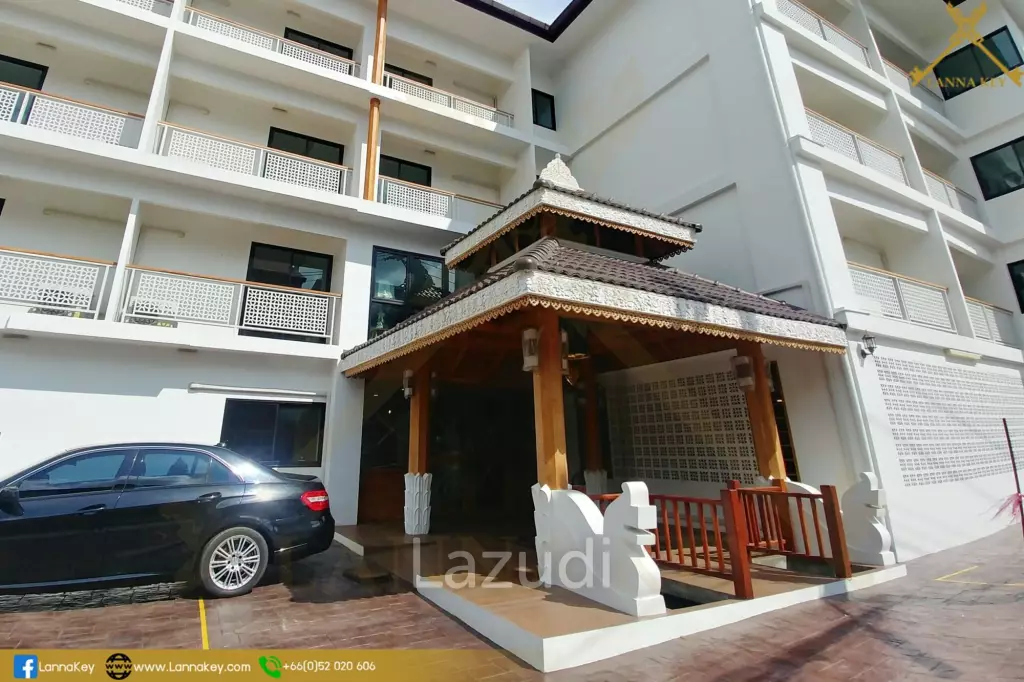 White Hotel in Boutique Style