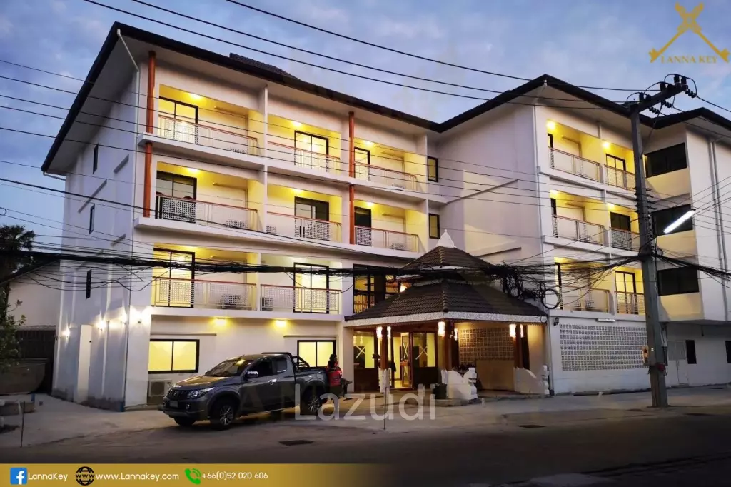 White Hotel in Boutique Style