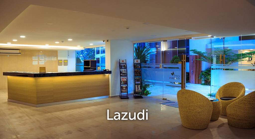 2 Bed 2 Bath 63.85 SQ.M City Garden Pratumnak
