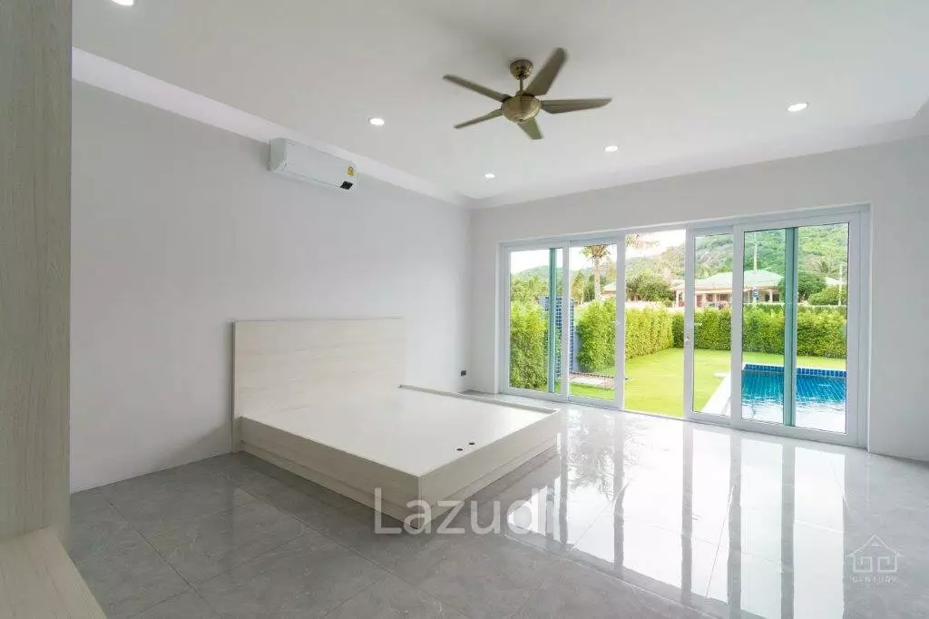 New great quality modern 4 bed pool villa
