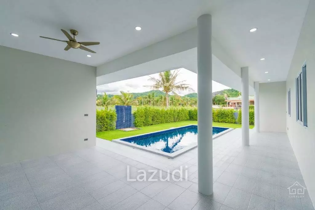 New great quality modern 4 bed pool villa