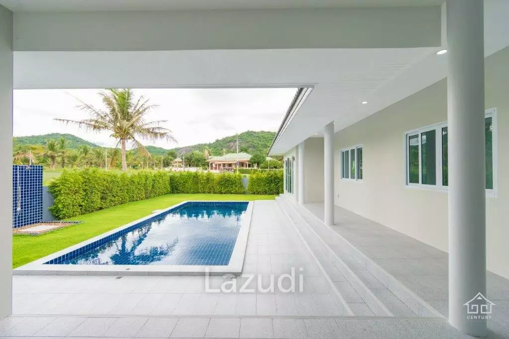 New great quality modern 4 bed pool villa