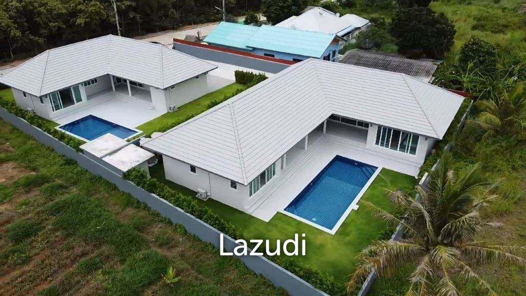 New great quality modern 4 bed pool villa