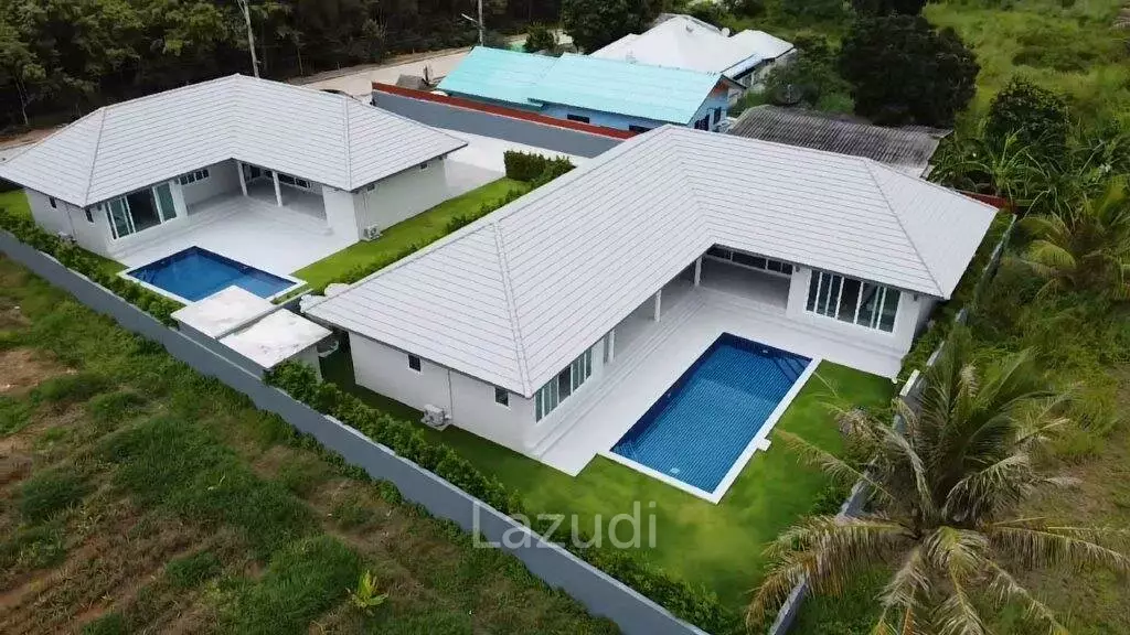 New great quality modern 4 bed pool villa
