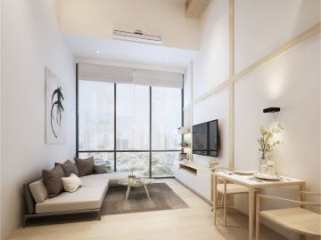 1 bed 37.50SQM, Siamese Rama 9 (Tower B)
