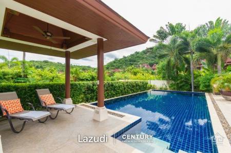 PANORAMA POOL VILLAS : Very well presented 2 bed pool villa on spacious corner plot