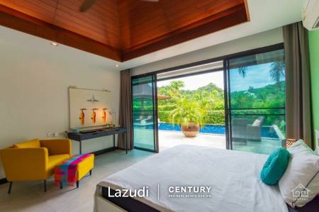 PANORAMA POOL VILLAS : Very well presented 2 bed pool villa on spacious corner plot