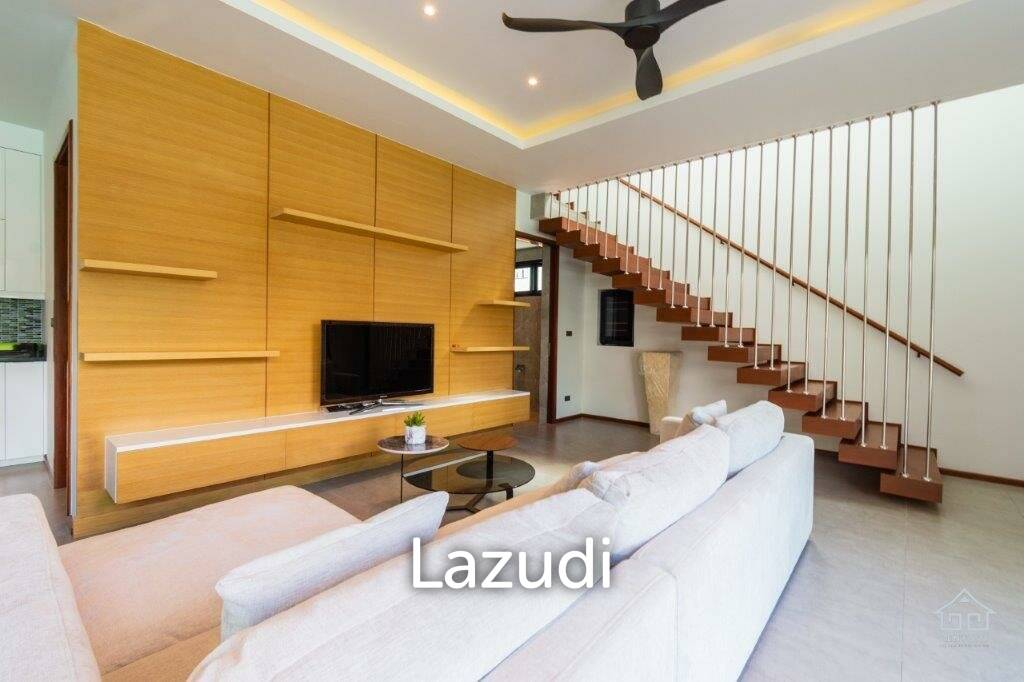 Luxury Modern 2 storey 3 bed pool villa very close to Kao Takieb Beach