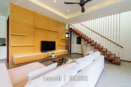 Luxury Modern 2 storey 3 bed pool villa very close to Kao Takieb Beach