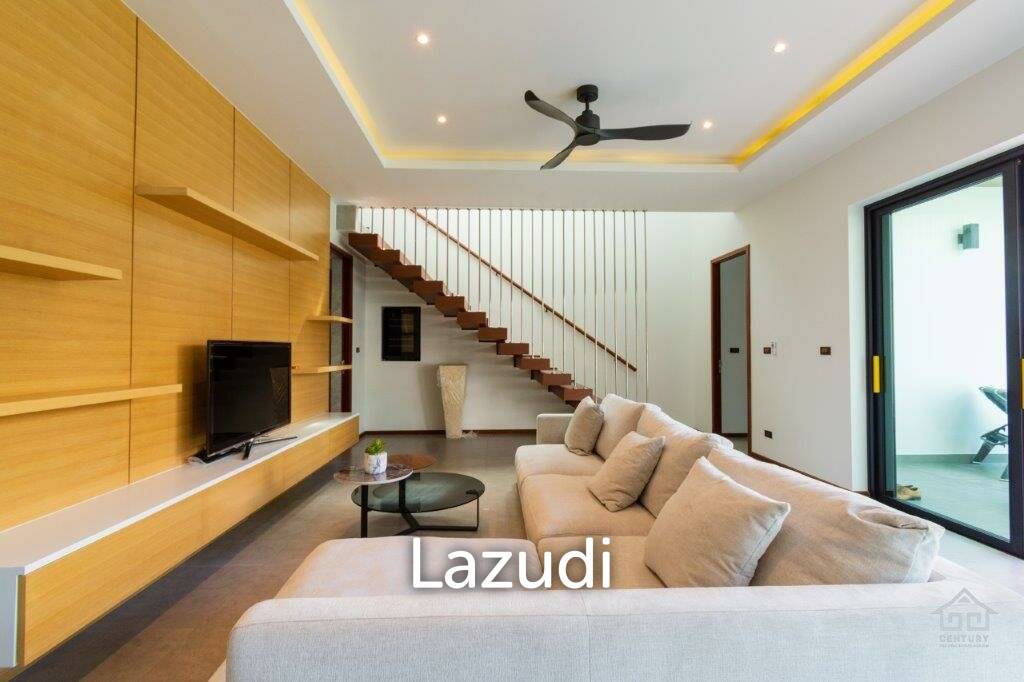 Luxury Modern 2 storey 3 bed pool villa very close to Kao Takieb Beach