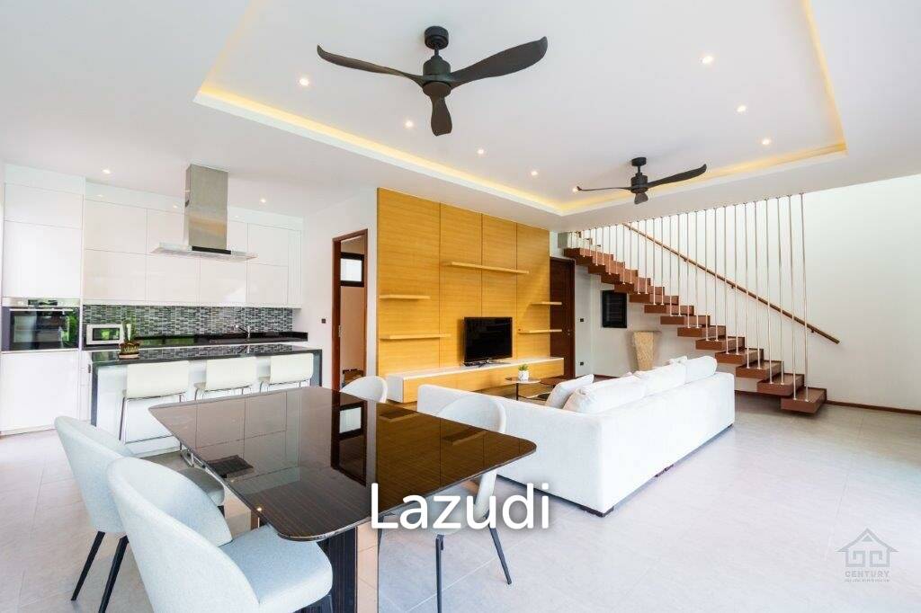 Luxury Modern 2 storey 3 bed pool villa very close to Kao Takieb Beach